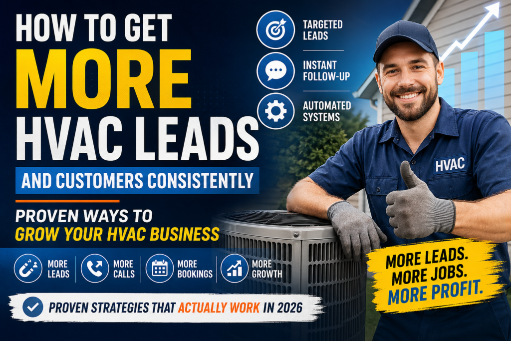 how to get hvac leads