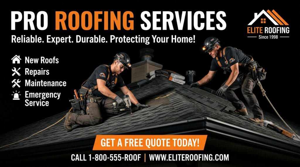 roofing ads for roofing lead generation