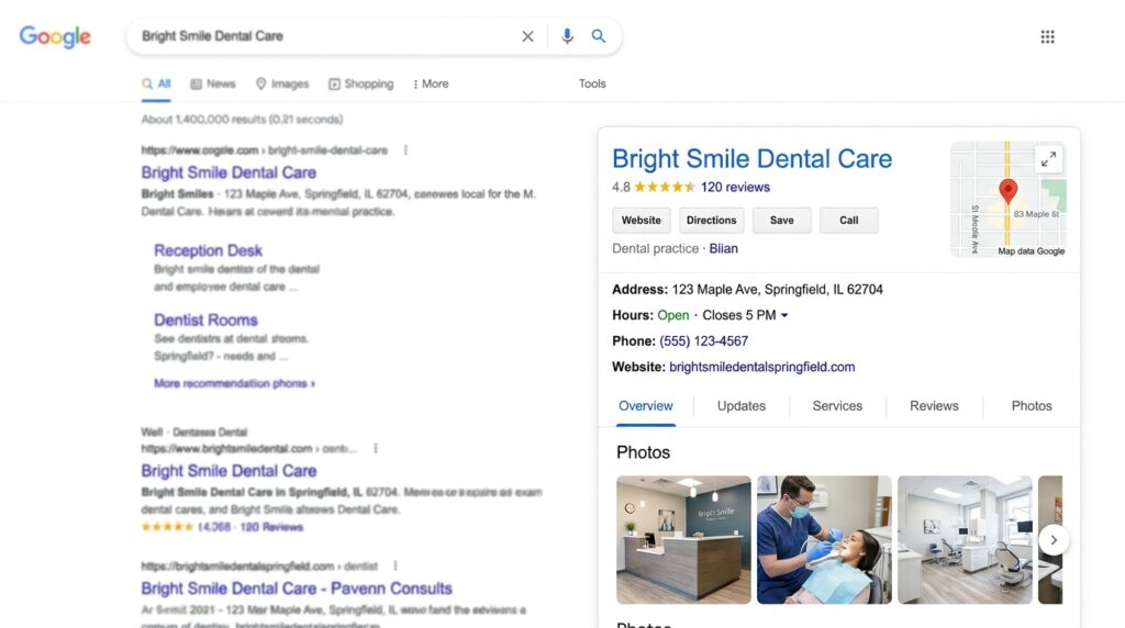 dental local seo