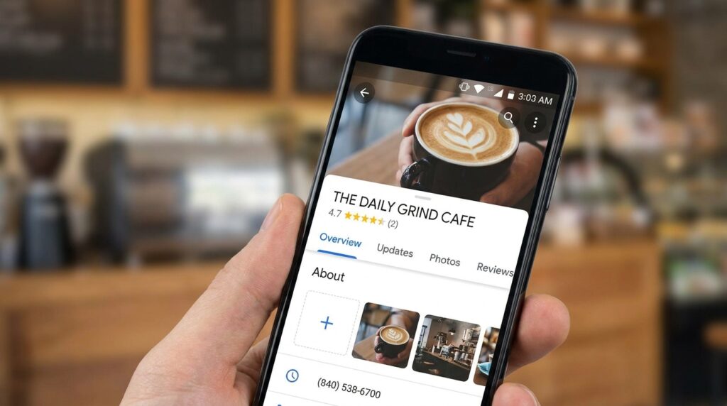 commercial roofing lead generation through google my business