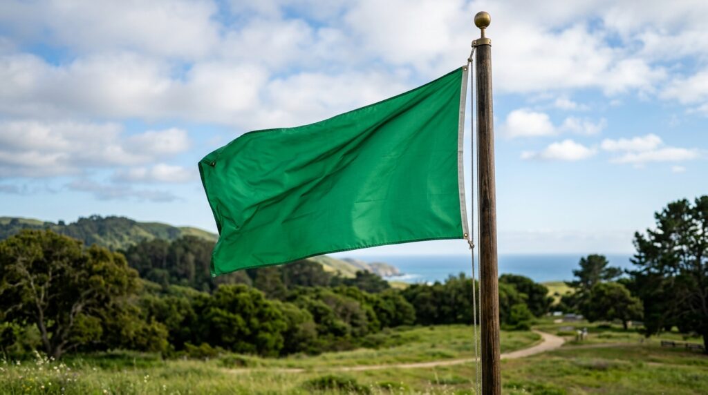 green flag