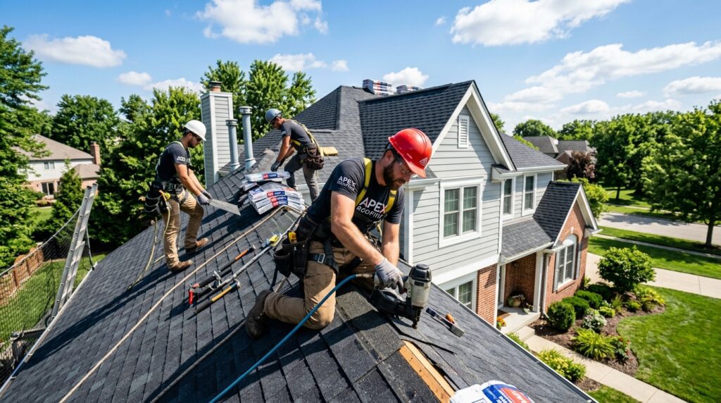 seo agency for roofing company where roofers get work 24/7